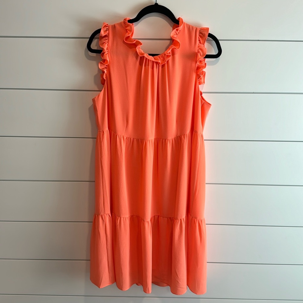 Dress with ruffles